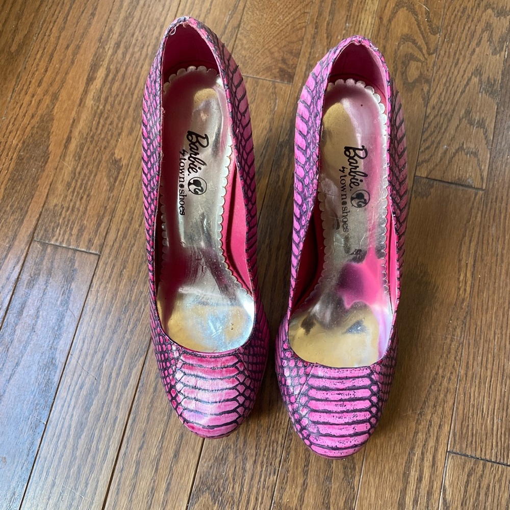 Barbie platform heels